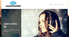 Desktop Screenshot of allhitsstation.com